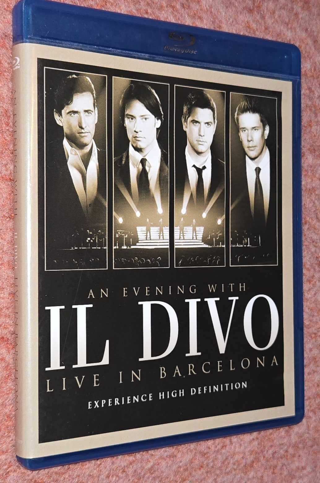An Evening With Il Divo Live In Barcelona Blu-ray - Region FREE