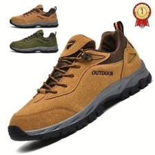 Mens Trail Running Shoes Outdoor Trekking Climbing Non-Slip Hiking Sneakers Size