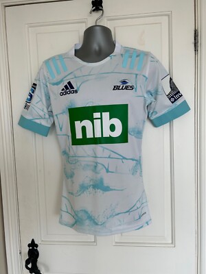 Adidas Blues New Zealand Super Rugby 2020 Shirt/Trikot - Small - Neuwertig