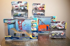 Micro Machines Bundle: TUNER GARAGE - CONSTRUCTION - PLAYSETS 3 CAR PACKS