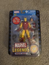 Marvel Legends Hasbro 20th Anniversary Iron Man Action Figure