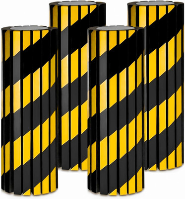 4 Pack Garage Wall Protector Foam Bumper Reflective Corner Guard Parking Pad