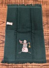 4 Christmas Fingertip Towels-Noel, Snowman, Victorian Santa, & Santa in Boat — photo 9
