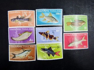 nystamps Thailand Stamp # 501 508 Mint OG H $96 L3y2456