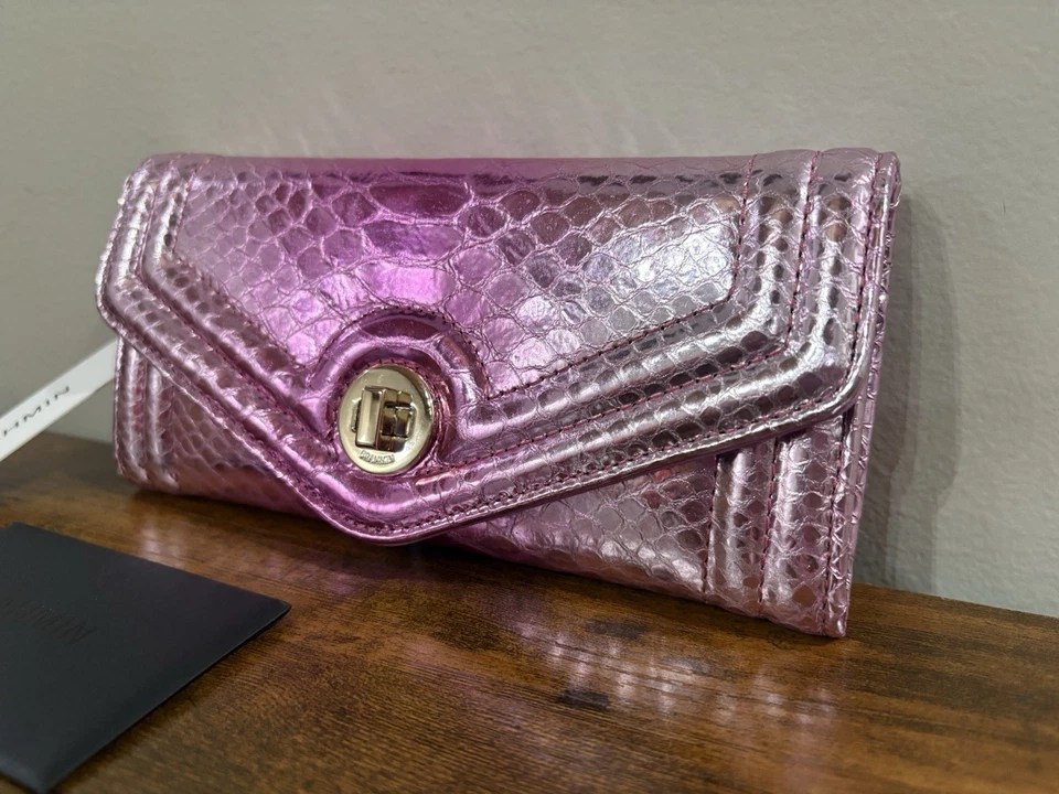 Brahmin Veronica Fold Wallet In Rose Water Akoni NWT - Image 3 of 4