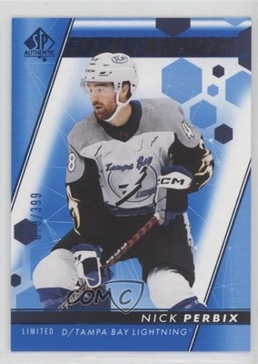 2022-23 SP Authentic Future Watch Limited Blue 19/399 Nick Perbix #156 s9v