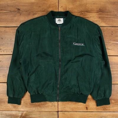 Vintage Greedy Movie Promo Bomber Jacket XL 1994 MCA Universal Windbreaker Film