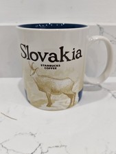 Starbucks Slovakia 2017 16 oz Mug  RARE DISCONTINUED  Coffee Tea Collectible