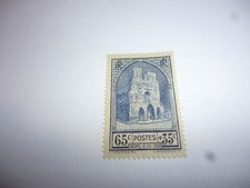 TIMBRE FRANCE 1938 N° 399 REIMS - NEUF 65c+ 35c   RESTAURATION DE LA CATHEDRALE