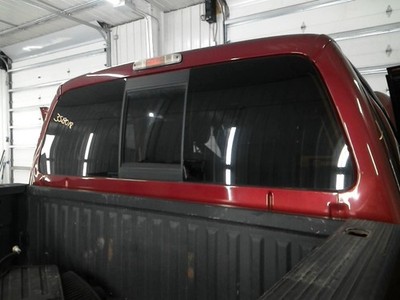 Back Glass Sliding Power Center Glass Fits 11-16 FORD F250SD PICKUP 104963555