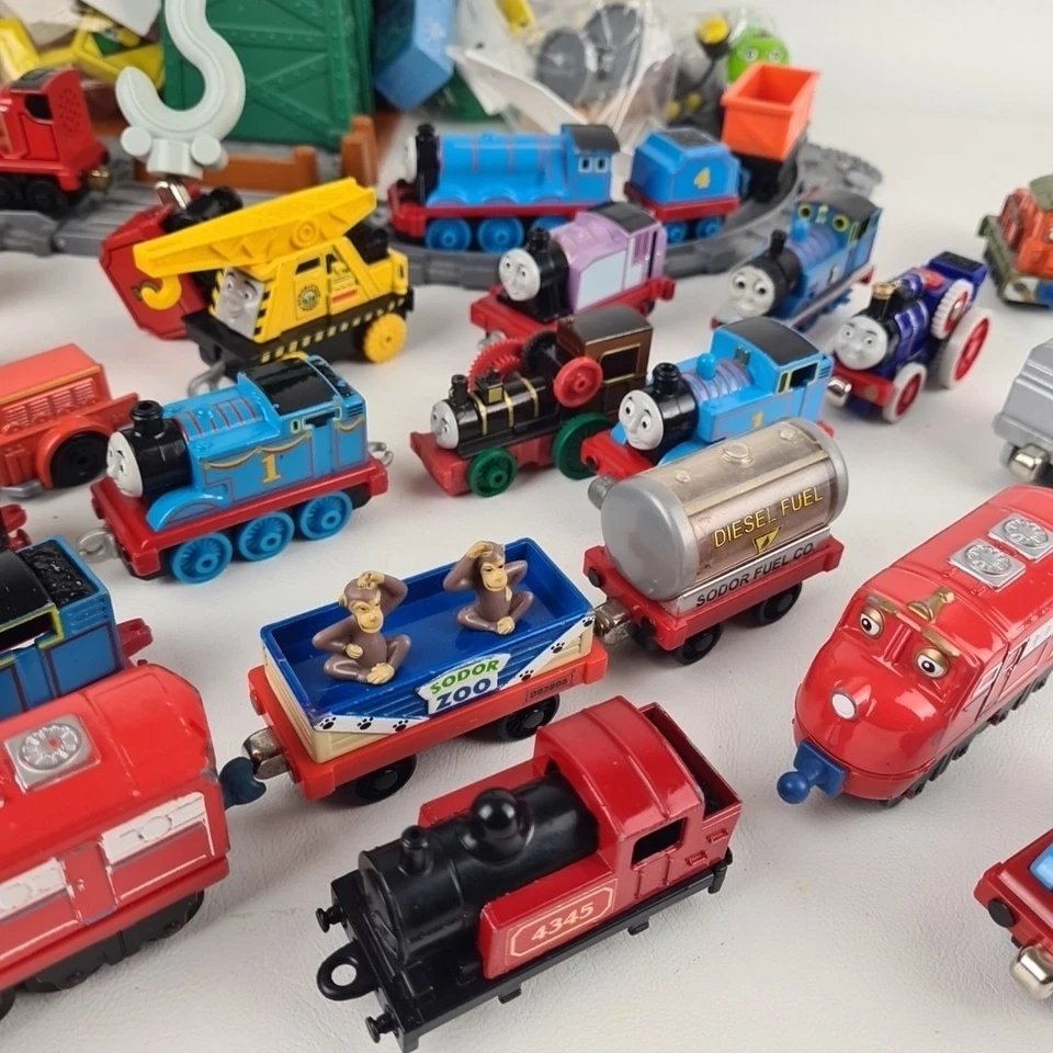 🚨 Lote Thomas And Friends Take & Play Diecast Sodor Sodor Wharf Cranky & More D4 Foto 4 de 4