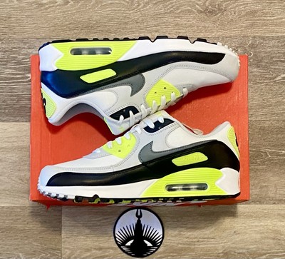 Nike Air Max 90 GTX Gore-Tex 'Volt' Summit White Cool Grey FD5810-102 Men's 11