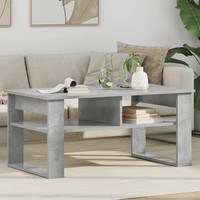 Couchtisch Betongrau 96 X 54 X 44 Cm Holzwerkstoff