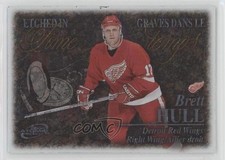 2003-04 Pacific Atomic McDonald's Etched in Time Brett Hull #2 HOF 0sf1