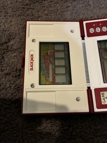 Nintendo Game & Watch Black Jack BJ-60 Multi Screen 1985 Vintage Tested Working