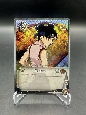 2006 Bandai Naruto CCG Path To Hokage Tenten Common N-032 Diamond Foil Unlimited