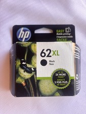 HP 62XL Black Ink – Original OEM –New  In The Box Exp 2017