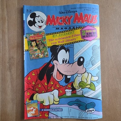 Micky Maus Heft Nr. 24 9.6.1993 Walt Disney ohne Beilage 