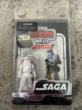 Star Wars Saga Collection Stormtrooper Hoth Battle Gear 3.75 Figure Hasbro 2007