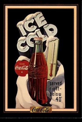 1994 Collect-A-Card Coca-Cola Collection Series 3 - ''Below 40 degrees'', #281