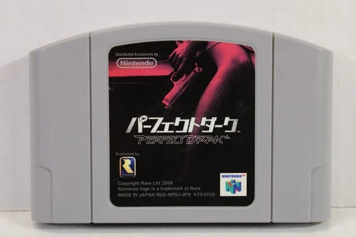 Perfect Dark Nintendo 64 N64 Japan Import US Seller E593