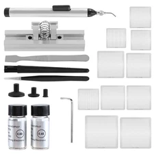 BGA Reballing Direct Heating Stencils Soldering Paste Balls Station Steel6863