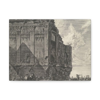 Giovanni Battista Piranesi - The so-called Temple of Salus - Canvas Wall Art