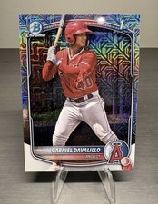 2025 Bowman Chrome #BCP-178 Gabriel Davalillo 1st Bowman Mega Box Refractor Mojo