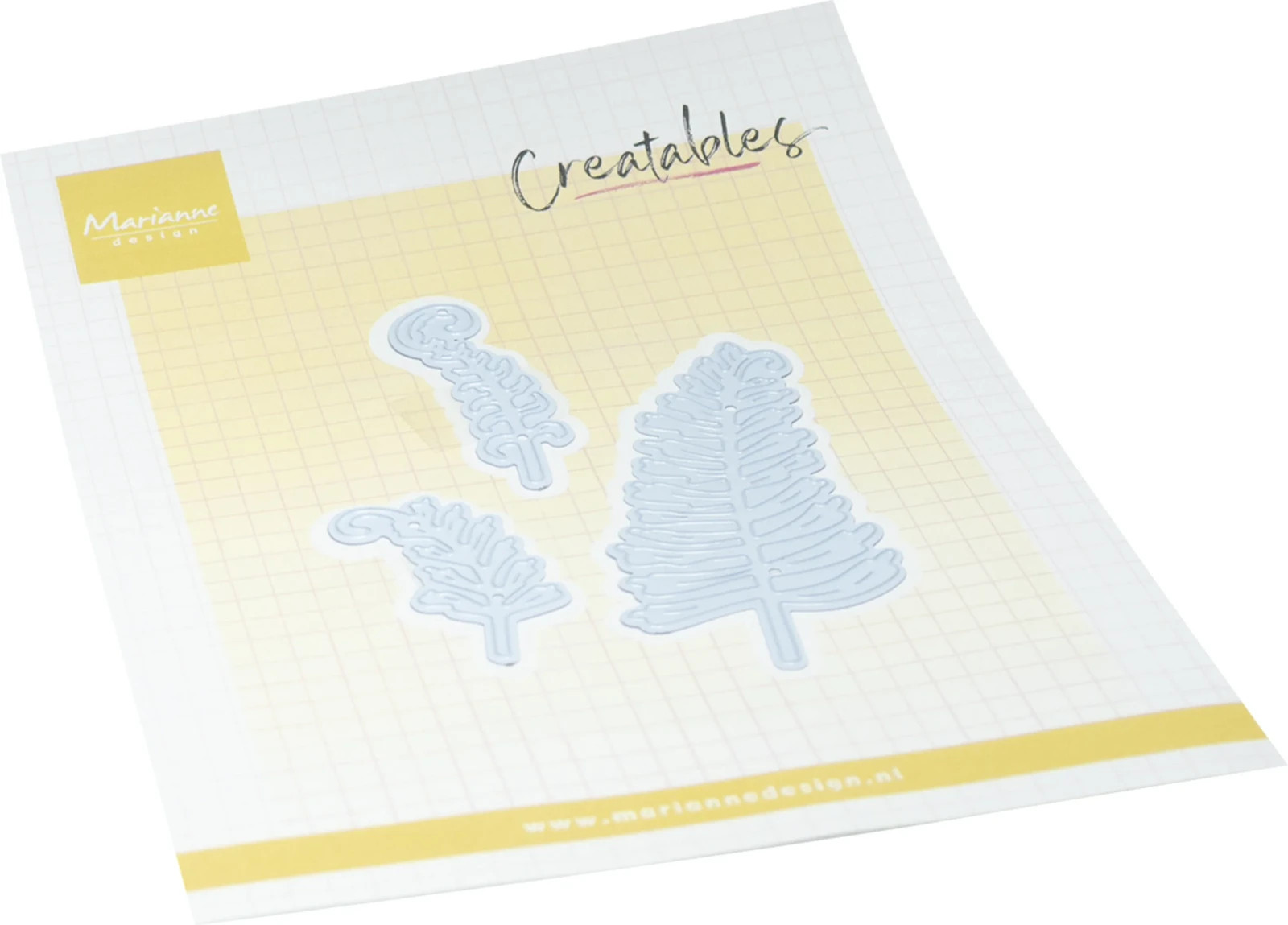 Marianne Designs Metal Cutting Die Creatable Fantasy Ferns LR0946