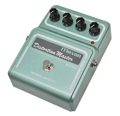 MAXON DS830 Distortion Guitar Effects Pedal High Gain Bass Treble Made in Japan