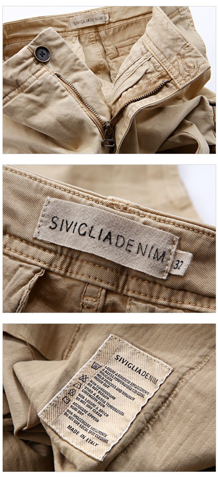 Pantalone cargo slim chino Siviglia altra marca 1557 77807565