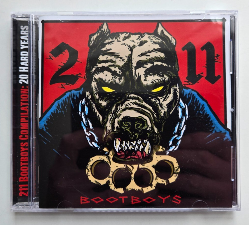 211 Bootboys Compilation : 20 Hard Years - CD NEW - Not SEALED
