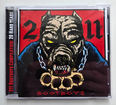 211 Bootboys Compilation : 20 Hard Years - CD NEW - Not SEALED