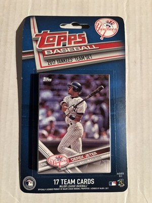 2017 TOPPS NEW YORK YANKEES TEAM SET  (17 cards) Aaron Judge RC Factory Sealed a
