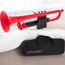 pInstruments pTrumpet Bb Plastic Trumpet with Mouthpieces and Bag