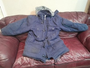 Mens Down Parka ( Read Description) Vintage, Large, Marks Work Wear House