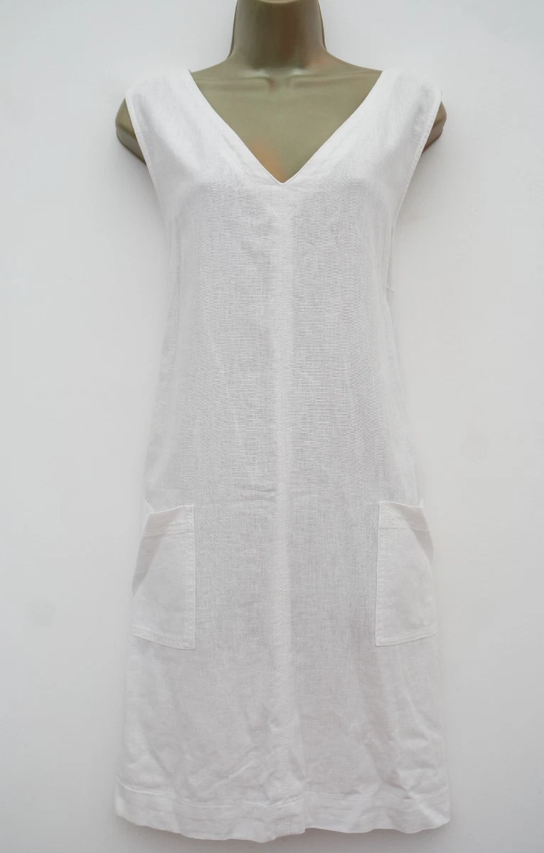 white linen open back dress Summer Classic Linen Open Back Maxi Dress