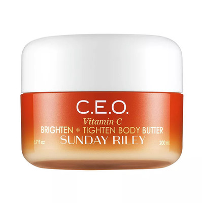 SUNDAY RILEY C.E.O. Vitamin C Brighten + Tighten Body Butter FREE SHIPPING US !!