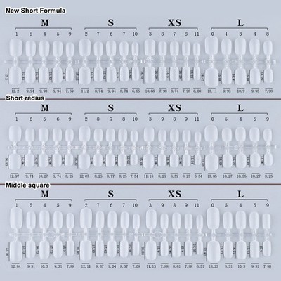100pcs Press On Nail Tips Full Cover Ultra-Thin False Nails Patches Gel Nails ON
