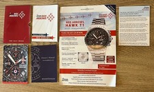 Red Arrows Watch Paperwork – Bradford Exchange – Limited Edition Paperwork Only