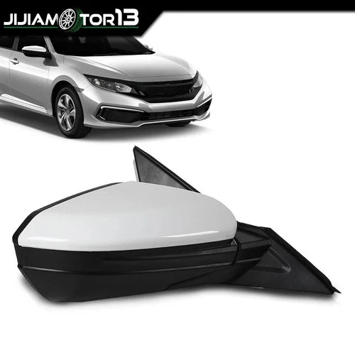 Mirrors  Passenger Right Side Hand Coupe Sedan for Honda Civic 2016-2021