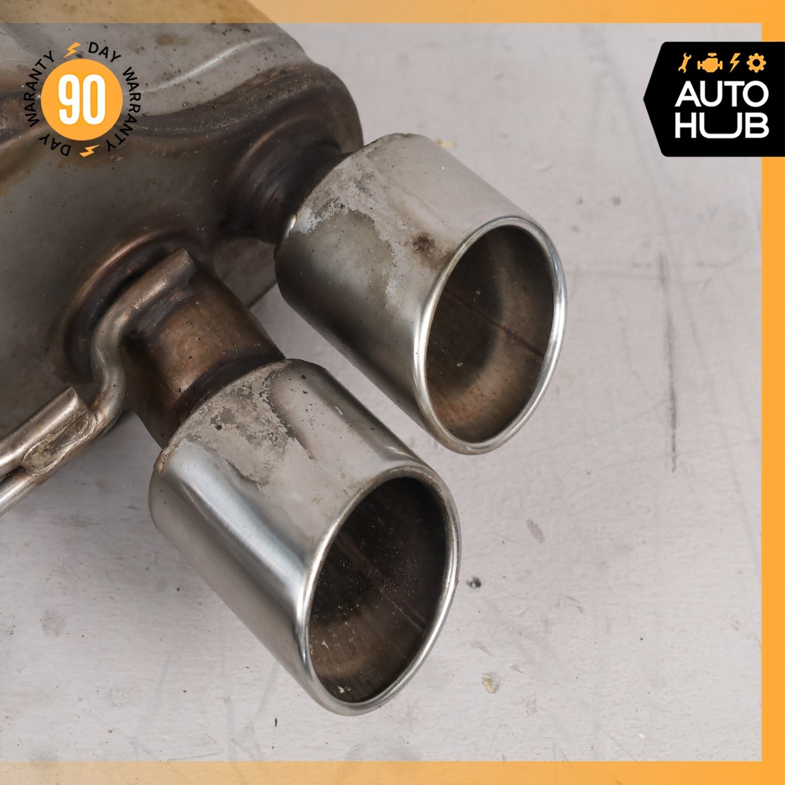 Maserati GranTurismo 4.7L Base Exhaust Mufflers Tips Left & Right Set OEM 58k