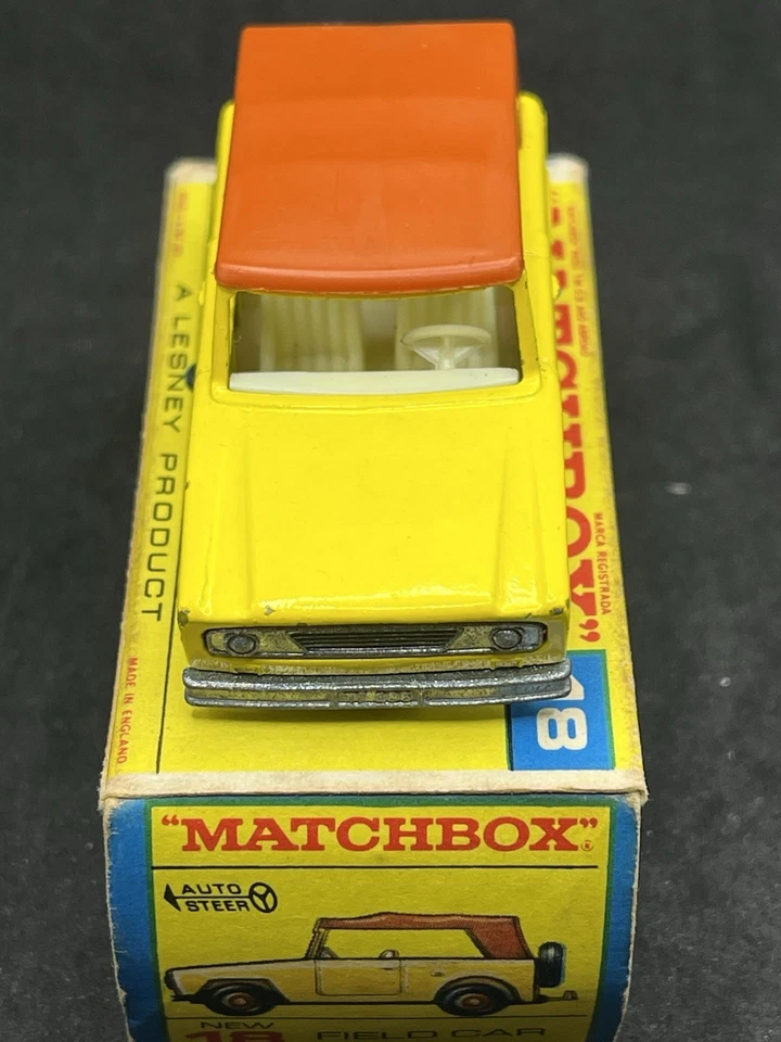 Matchbox MB18-E2: Field Car with Type F Box - Image 3 of 4