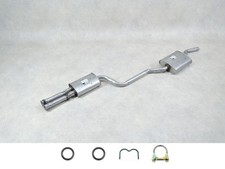 Klarius Mitteltopf Neu f&uuml;r Mercedes Benz W123 S123 230E + TE Auspuff + Anbaut.