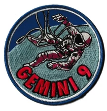 Kellogg's cereal premium NASA Gemini 9 embroidered space patch
