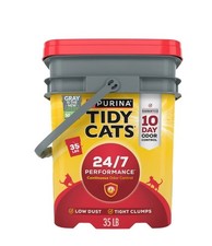 Purina Tidy Cats 24/7 Performance Clumping Cat Litter, 35 lb Pail