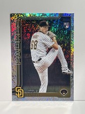 2025 Topps Update #US301 Kyle Hart San Diego Padres Rookie Card RC Sandglitter