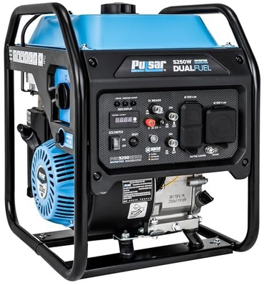 #ad Pulsar PG5250 5250W Portable Gas Generator 4250W Run Power $504.52