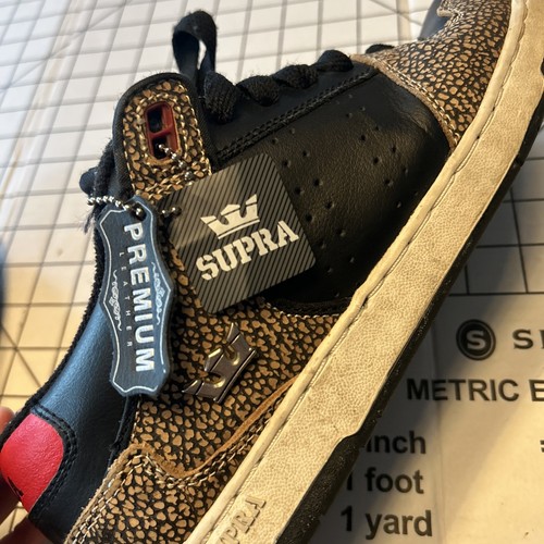 Men’s Supra Raider Low Pro Elephant/black Size 9.5 - Picture 10 of 21