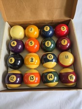 Vintage Aramith Premier Billiard Balls Set 2 1/4 In. Balls